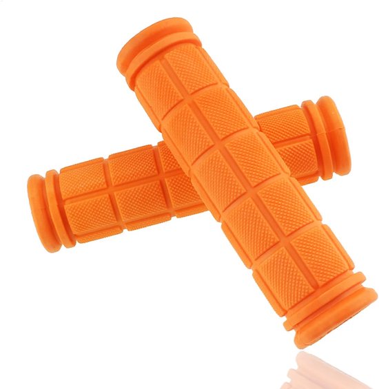 Ergonomische fietsgrips voor kinderen, oranje, 22mm, 1 paar — afbeelding 4
