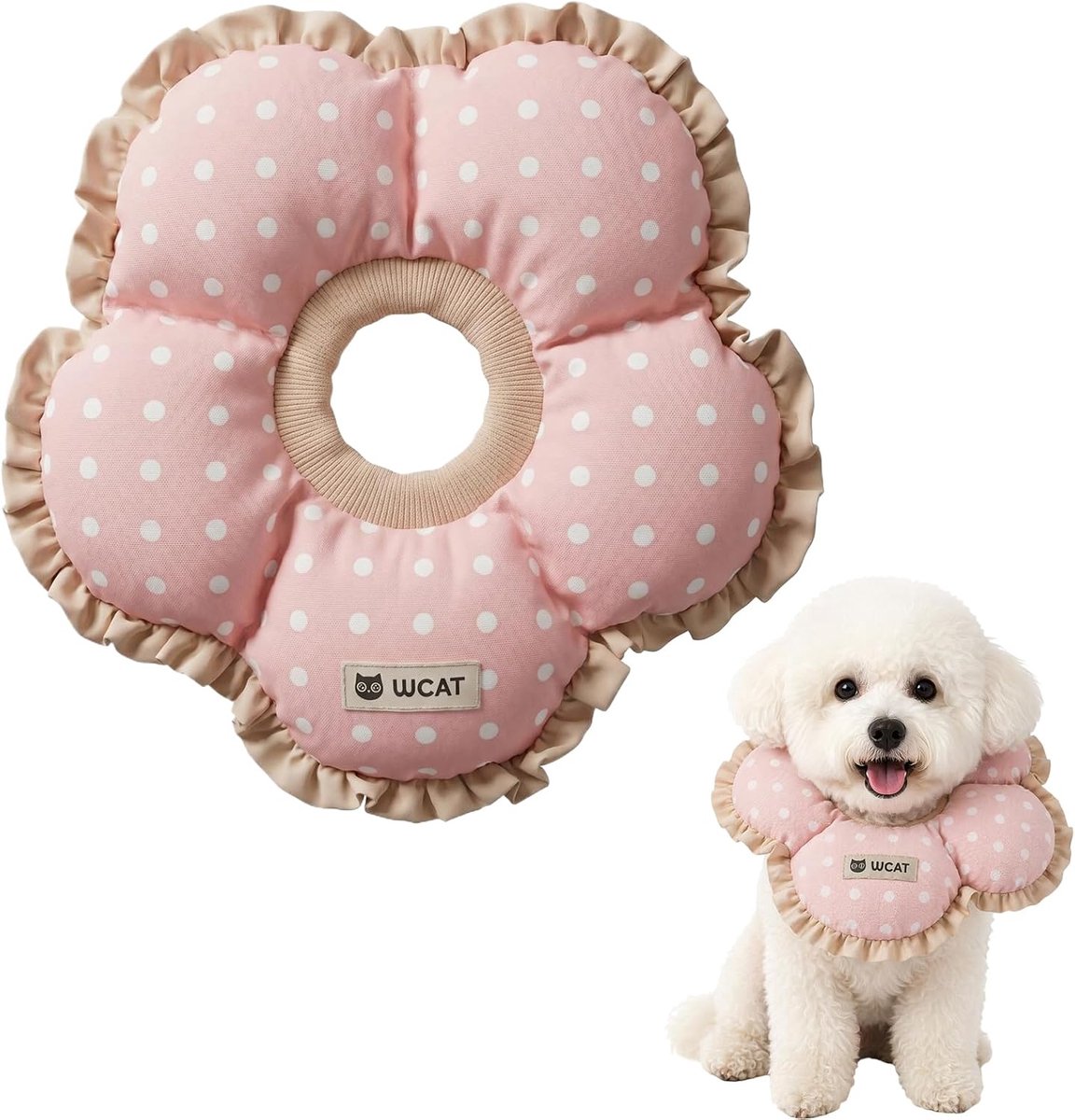 Halsband voor katten en honden, uittrekbaar, tegen bijten en likken, ideaal na chirurgische ingrepen, design in - ShopVlot