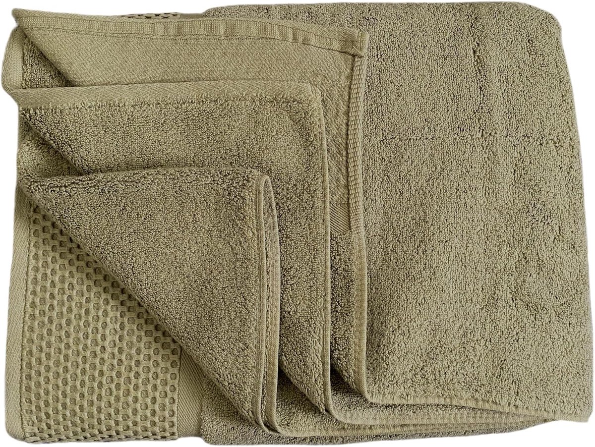 iSleep Beach towel Deluxe (Olive green) - ShopVlot