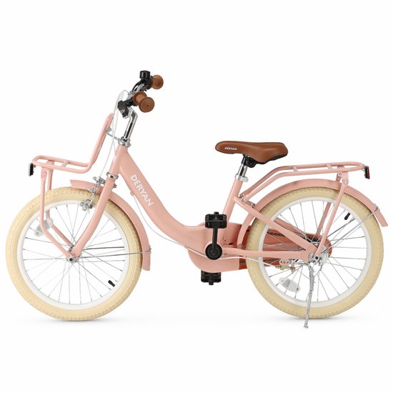 Deryan Liv Kinderfiets 20 inch - Verstelbaar Stuur en Zadel - Roze van Deryan — afbeelding 4