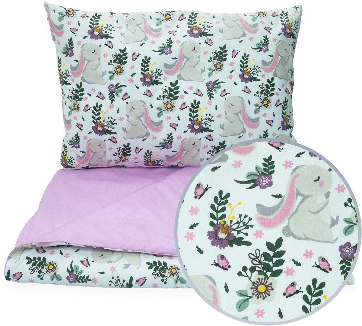 Kinderbeddengoed 160x100 cm, 2-delig, 100% katoen