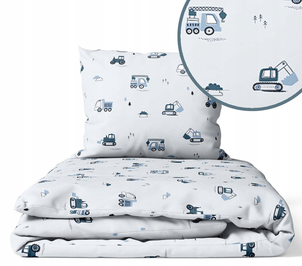 Kinderbeddengoed 2-delig met vulling 100x135cm, het hele jaar door