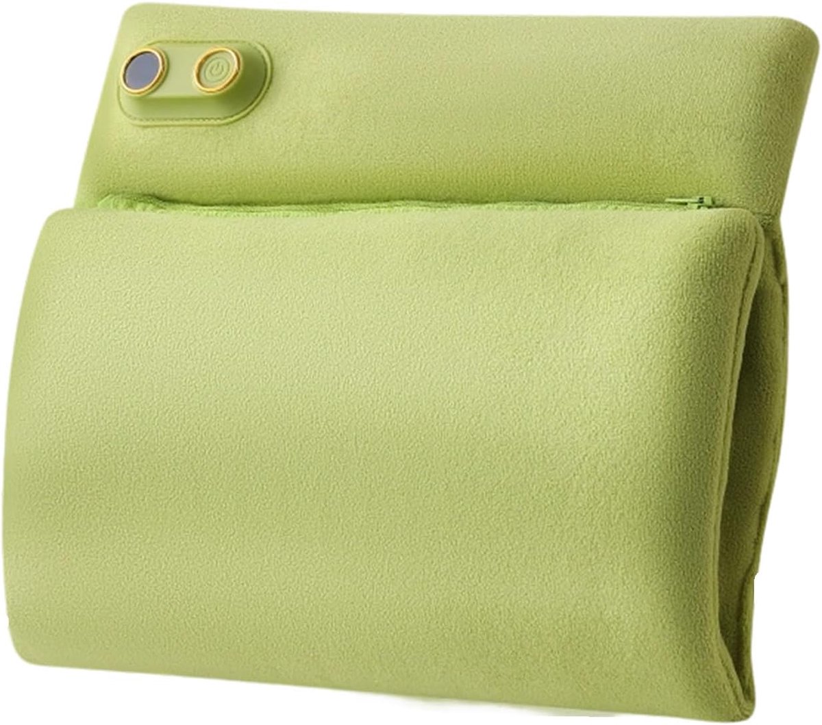 KZQ Zachte fleece handwarmer met constante temperatuurregeling - Oplaadbaar verwarmingsapparaat voor reizen en dagelijks gebruik - Groen