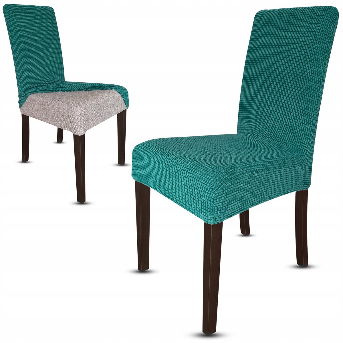 Universele Stoelhoes Jacquard - Flesgroen