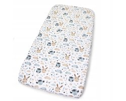Kerstin Muslin Hoeslaken met Elastiek 58x110 cm - Chicco Next2Me Forever