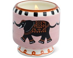 Paddywax - Geurkaars A Dopo Elephant - tabak en vanille (sweet) - keramiek 227 gr.