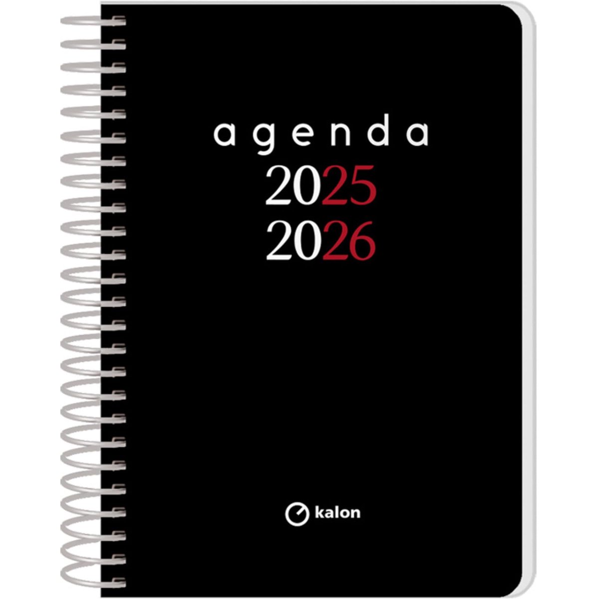 Schoolagenda A6 - Dag per pagina - Spiraalsluiting - Flexibele kaft met plastic bescherming - ShopVlot