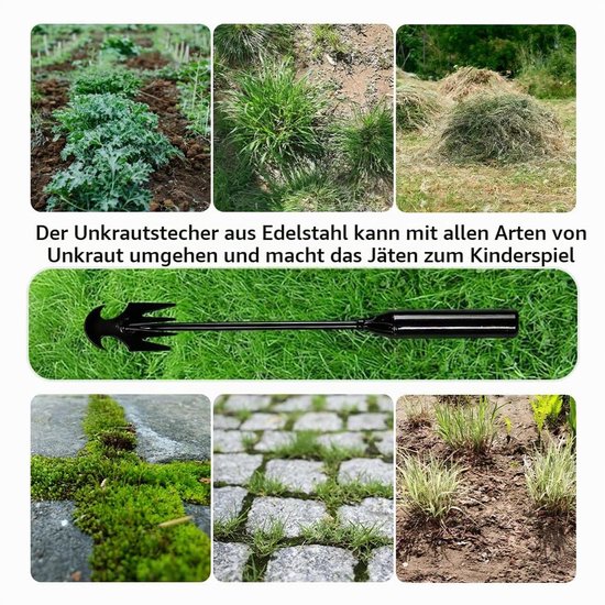 2 Unkrautstechers voor tuinonderhoud en onkruidverwijdering — afbeelding 2