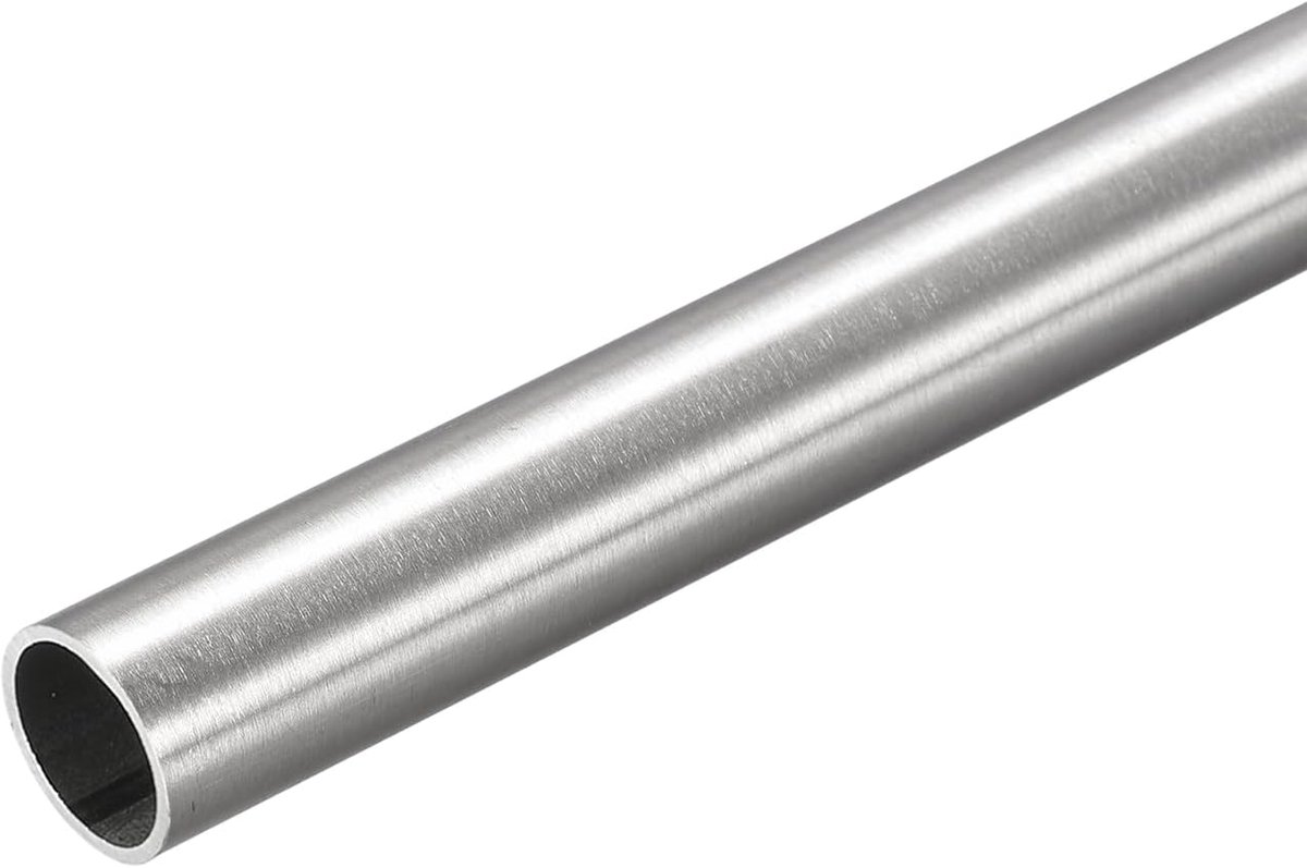 sourcing map 304 stainless steel pipe, Ø 19mm x 1.5mm wall thickness, 300mm length, metal capillary tube for - ShopVlot