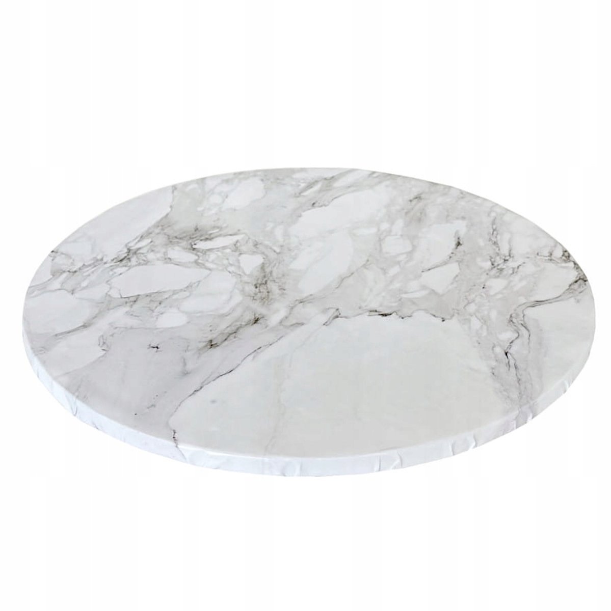 Marmere Taartonderlegger Rond Wit 30 cm - Dik & Stevig