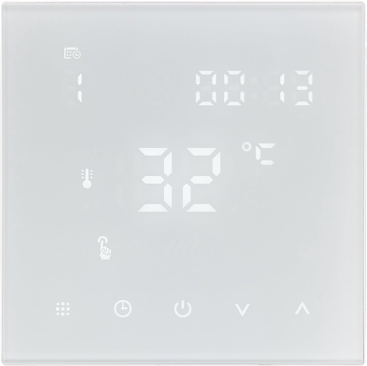 Wengart WG607 WLAN thermostaat water vloerverwarming 60 mm - ShopVlot