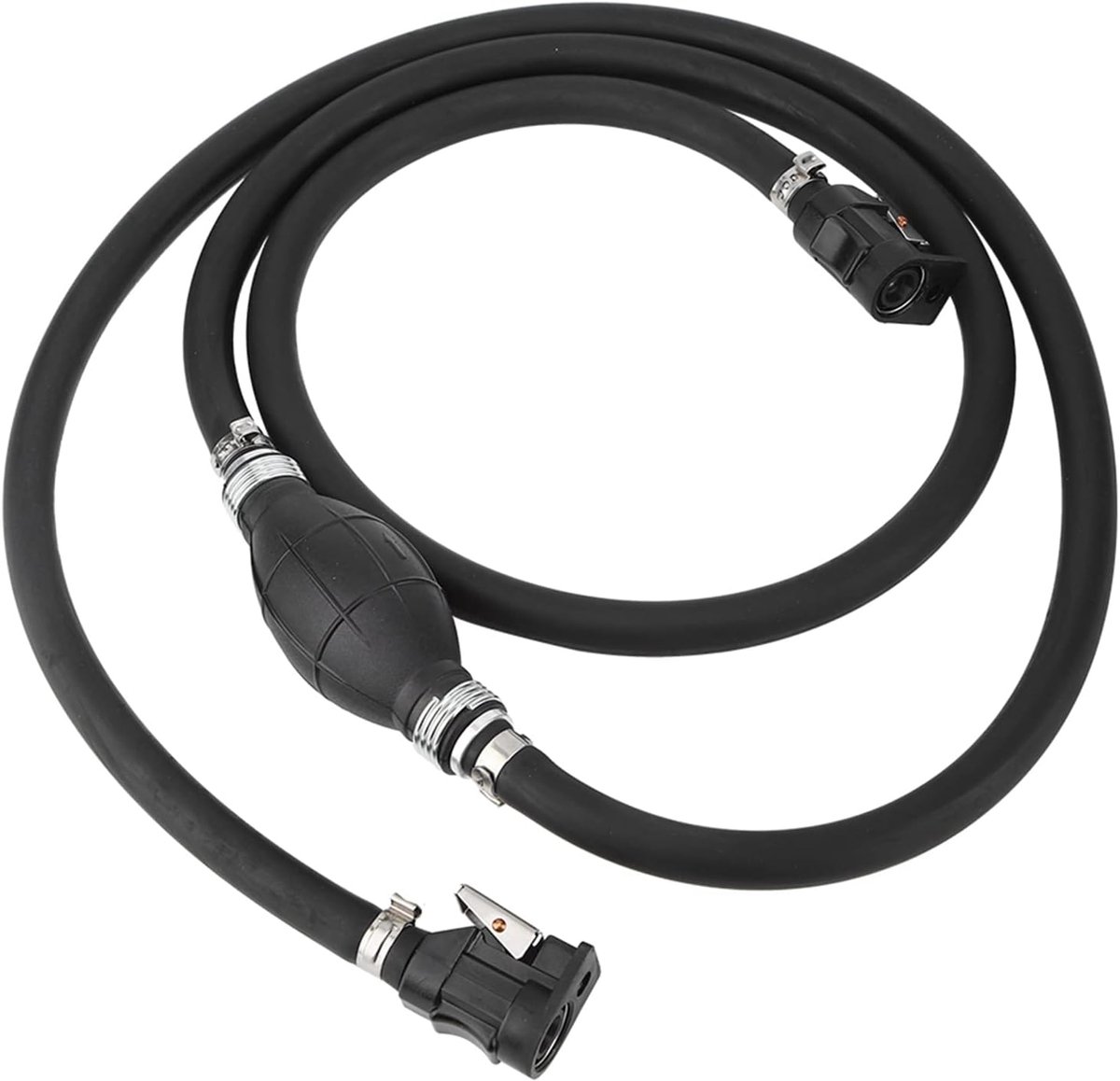 VOBor Fuel Gas Hose Line Fitting - Marine Johnson 3/8in Boat Motor Primer Lamp Connector Hose Outboard Boat Motor Fuel - ShopVlot