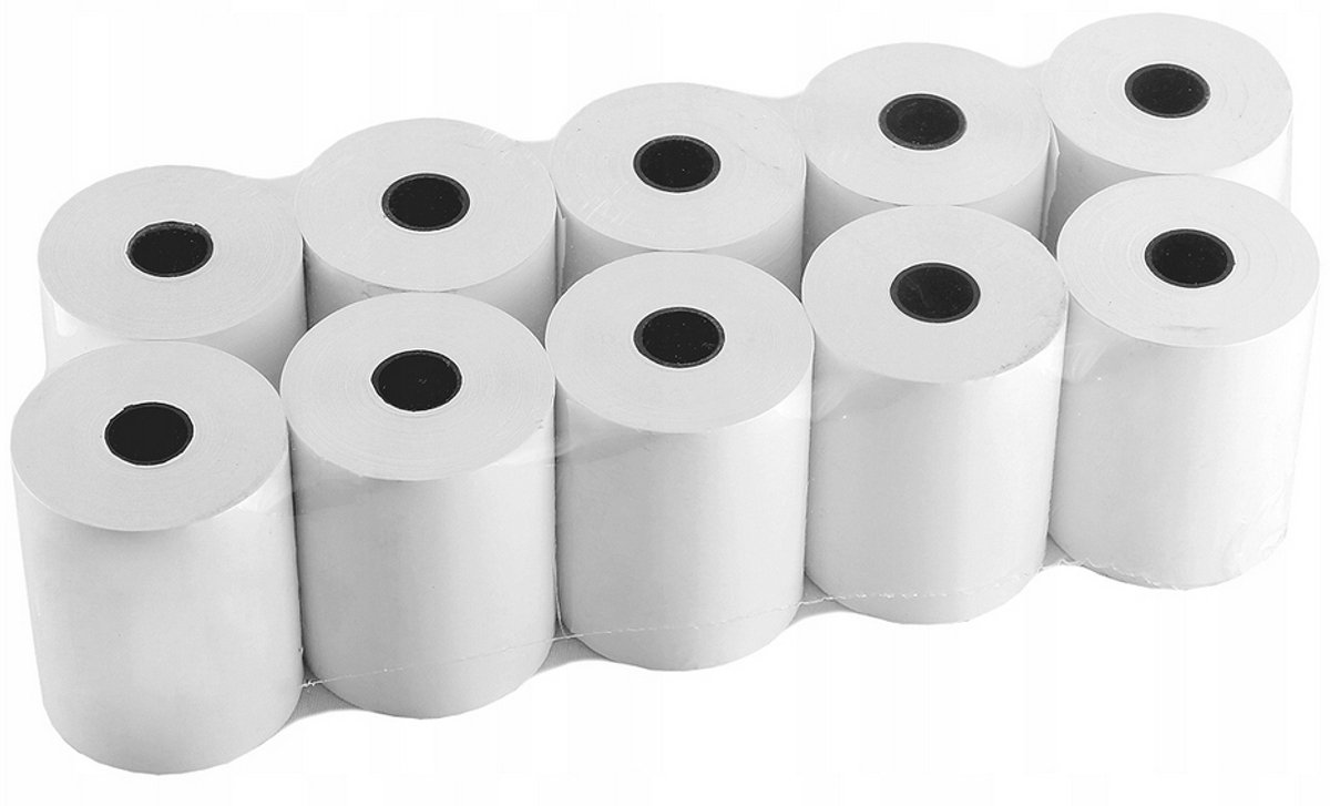Thermische kassarol 57mm x 30m - 10 stuks
