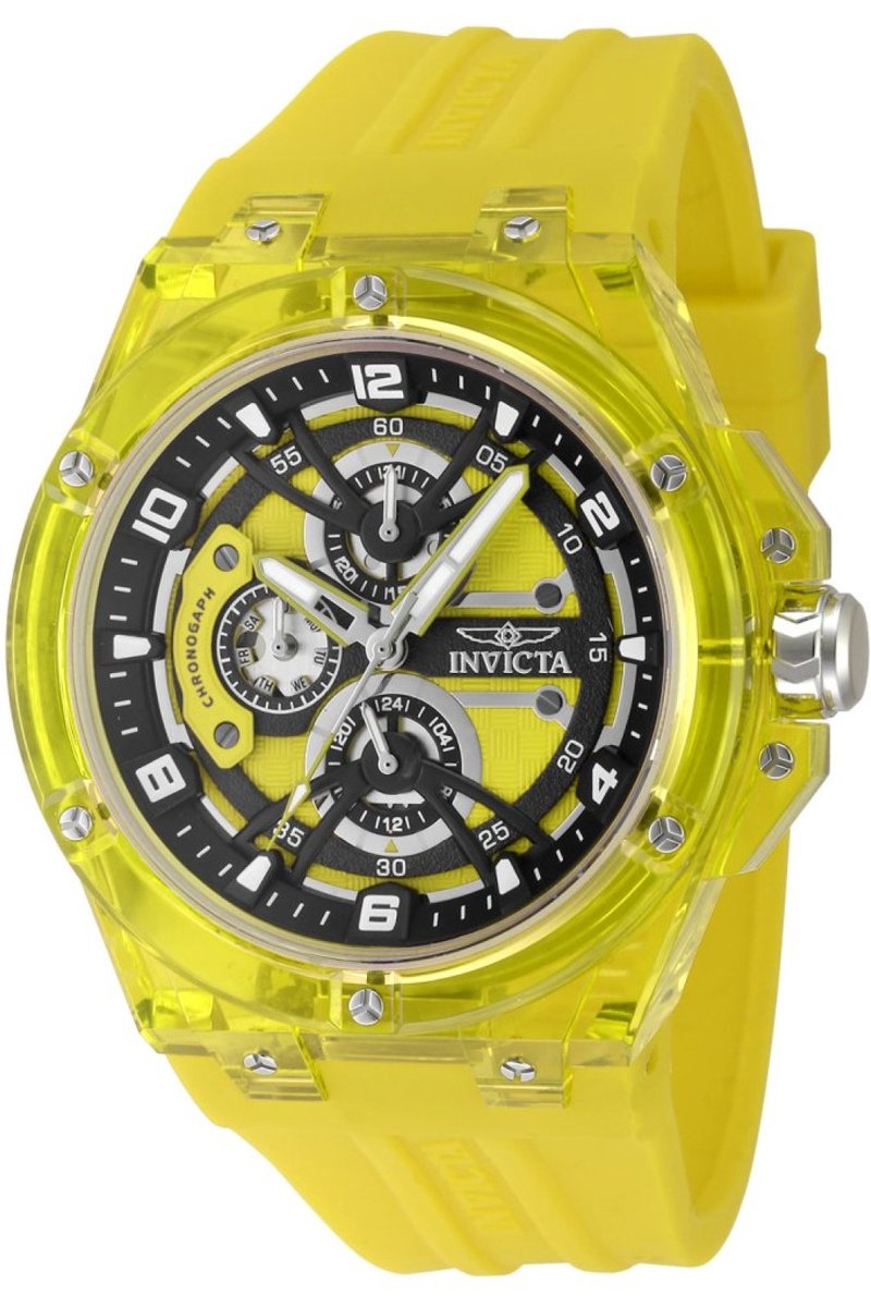 Invicta Racing 48802 Herenhorloge Quartz - 46 mm