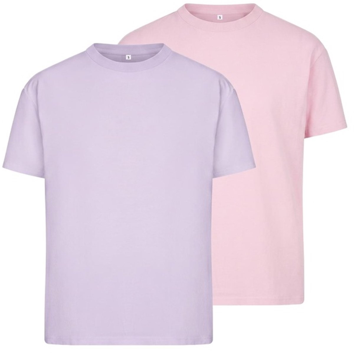 Urban Classics Everyday 2Pack Dames Tshirt XL Paars