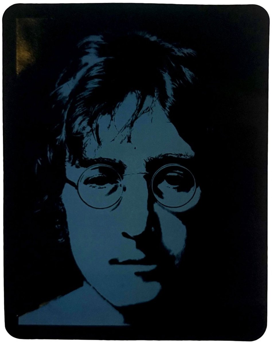 John Lennon - Blue John Sticker - Zwart