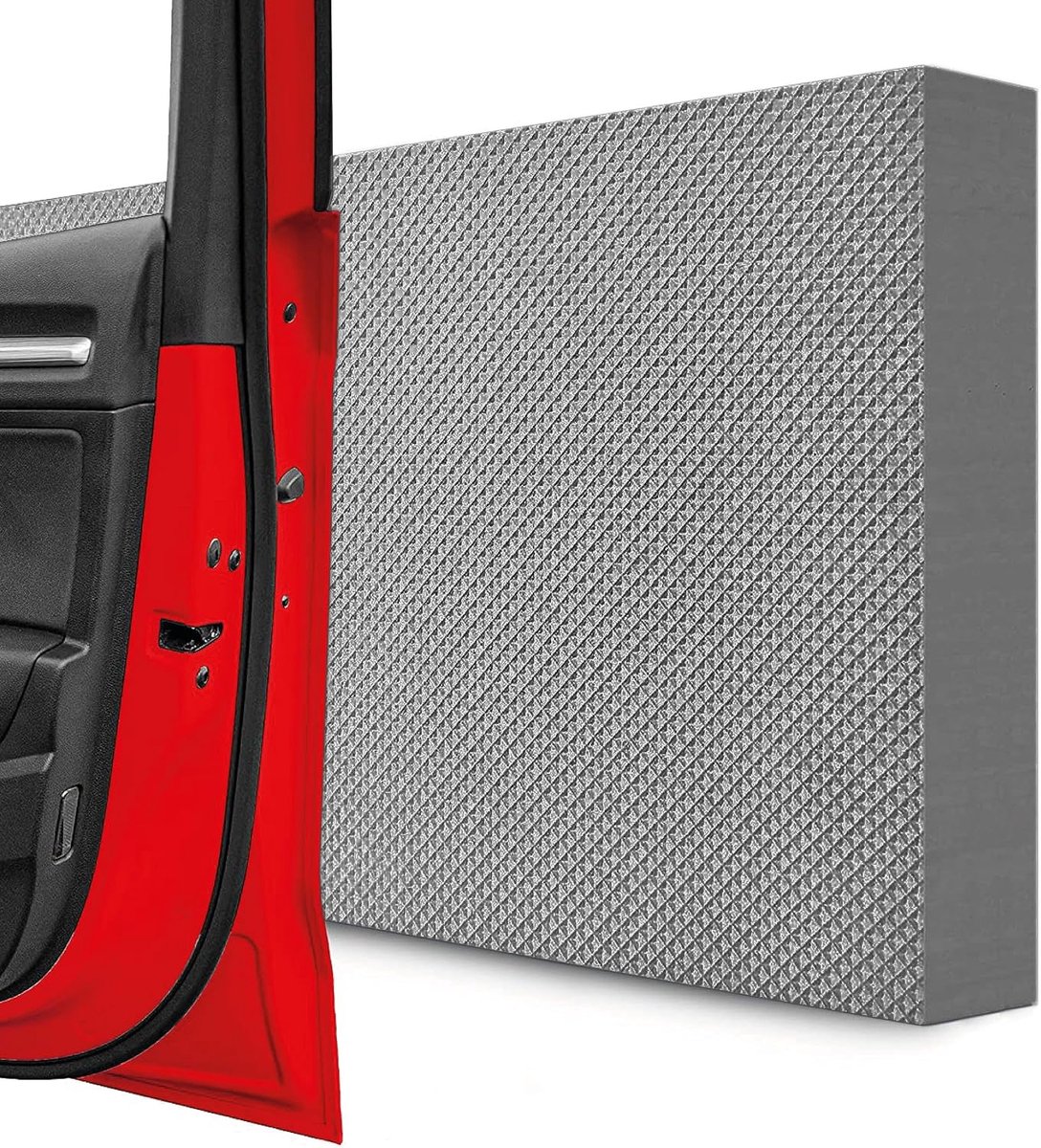 Garage wandbeschermer 40 x 20 x 3 cm - extra dikke deurbeveiliging - zelfklevend - optimale bescherming voor uw auto - ShopVlot