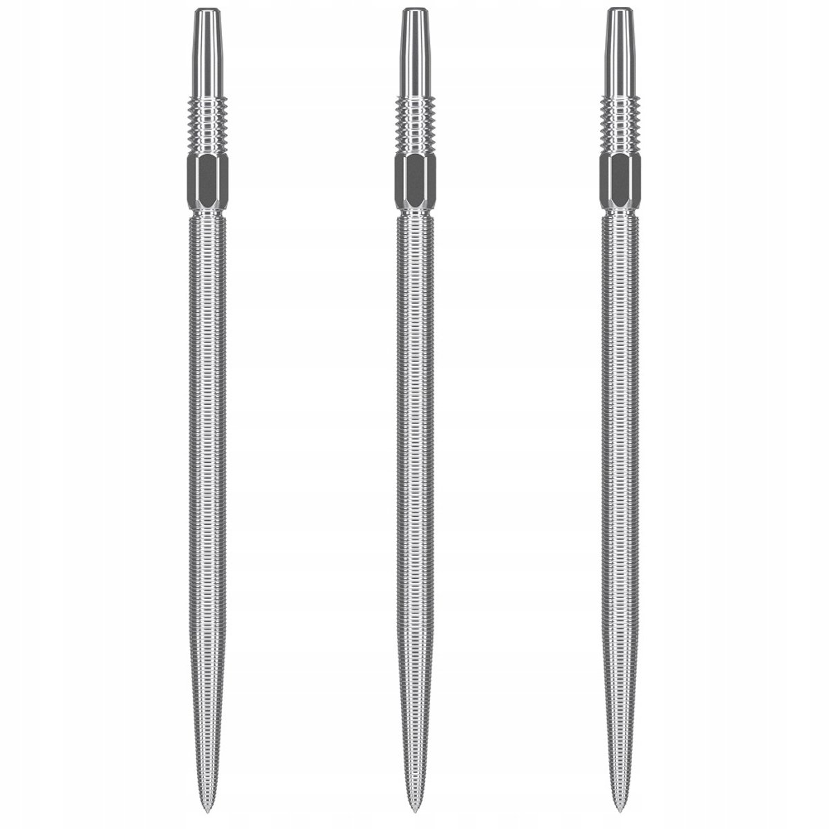 Target SWISS Point Nano 40mm zilveren darts (3 stuks)