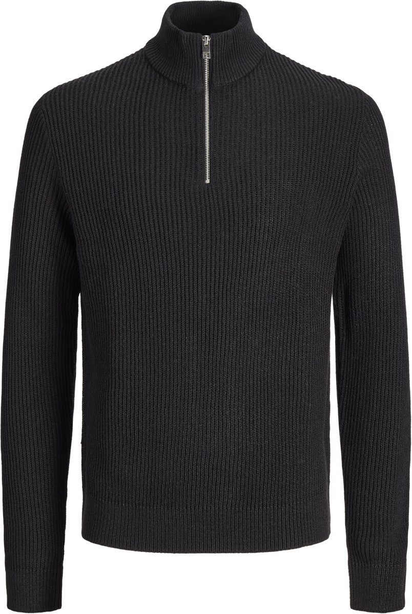 JACK & JONES PLUS - JJPANNEL KNIT HALF ZIP AW26 PLS Heren Trui