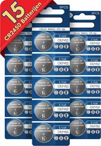 Maxenza CR2450 Lithium Batterijen - 15 Stuks - Knoopcel Batterijen - 3 Volt