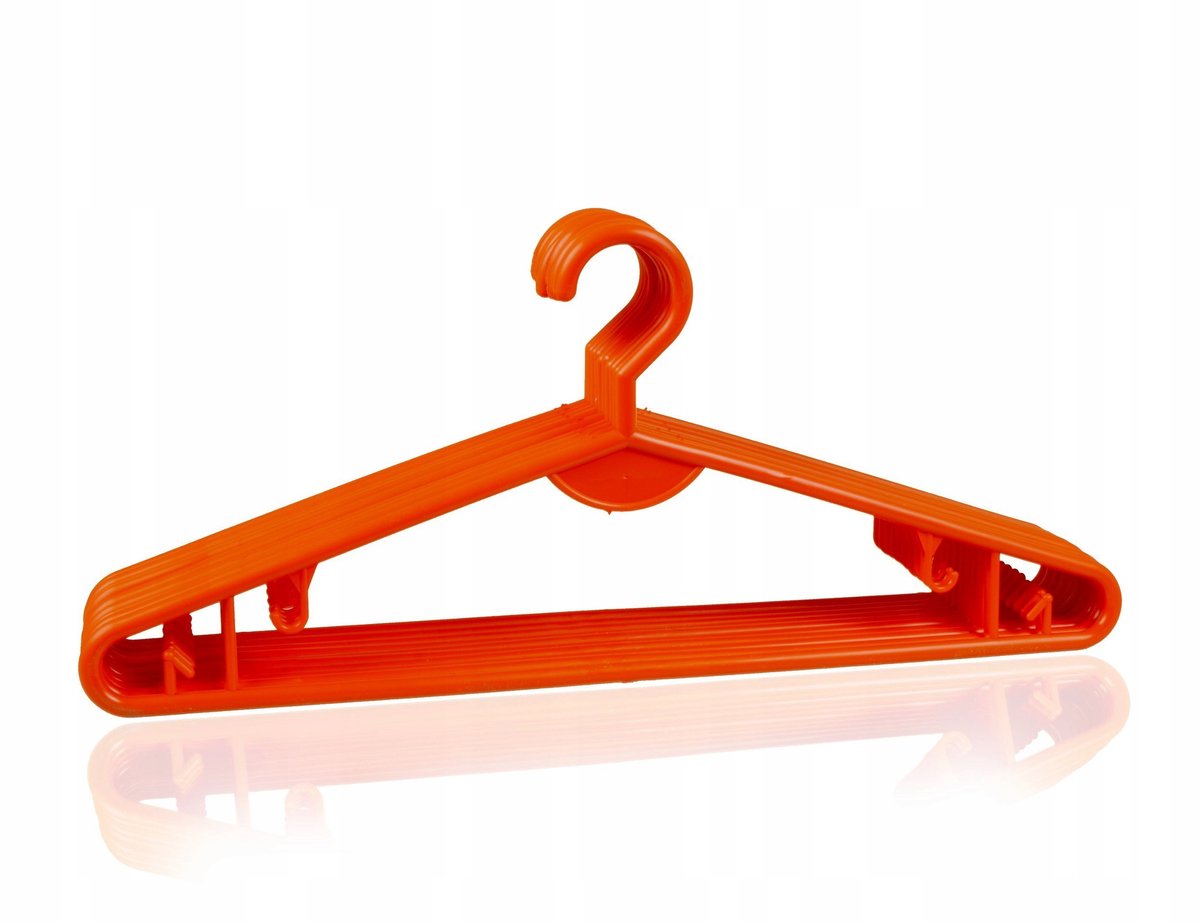 Set van 25 Oranje Kledinghangers - 41 cm Breed
