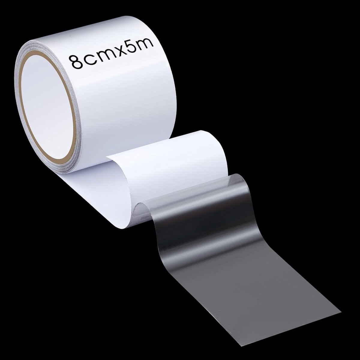 Reparatieset tentdoek - Transparant - 8 cm x 5 m - PVC zeilband met sterke kleefkracht - Voor waterdichte reparaties van tenten en dekzeilen