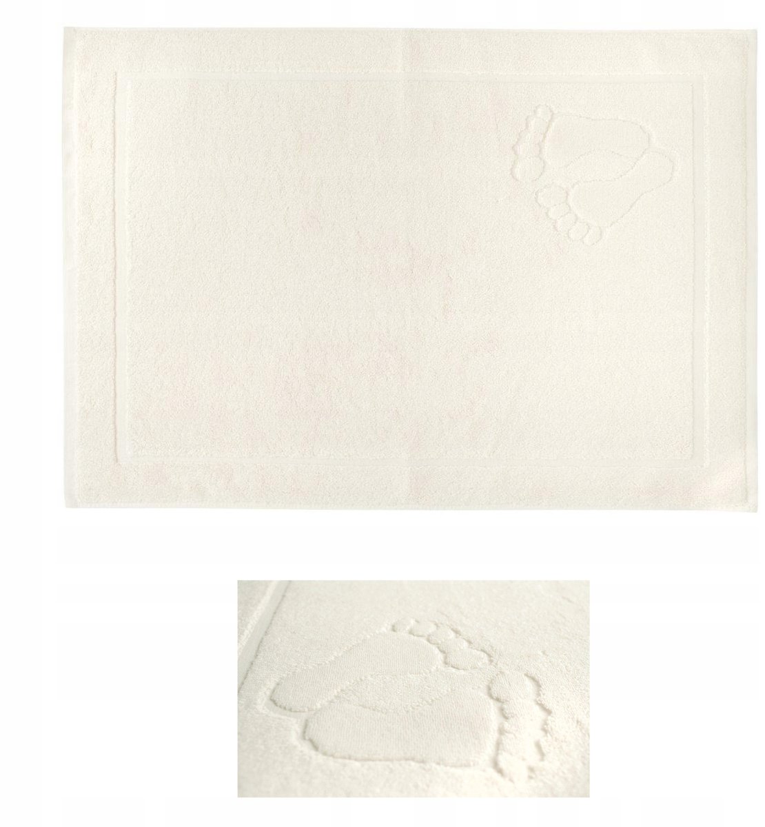 Badmat 50x70 cm - 100% Katoen, Hoge Kwaliteit, Absorberend