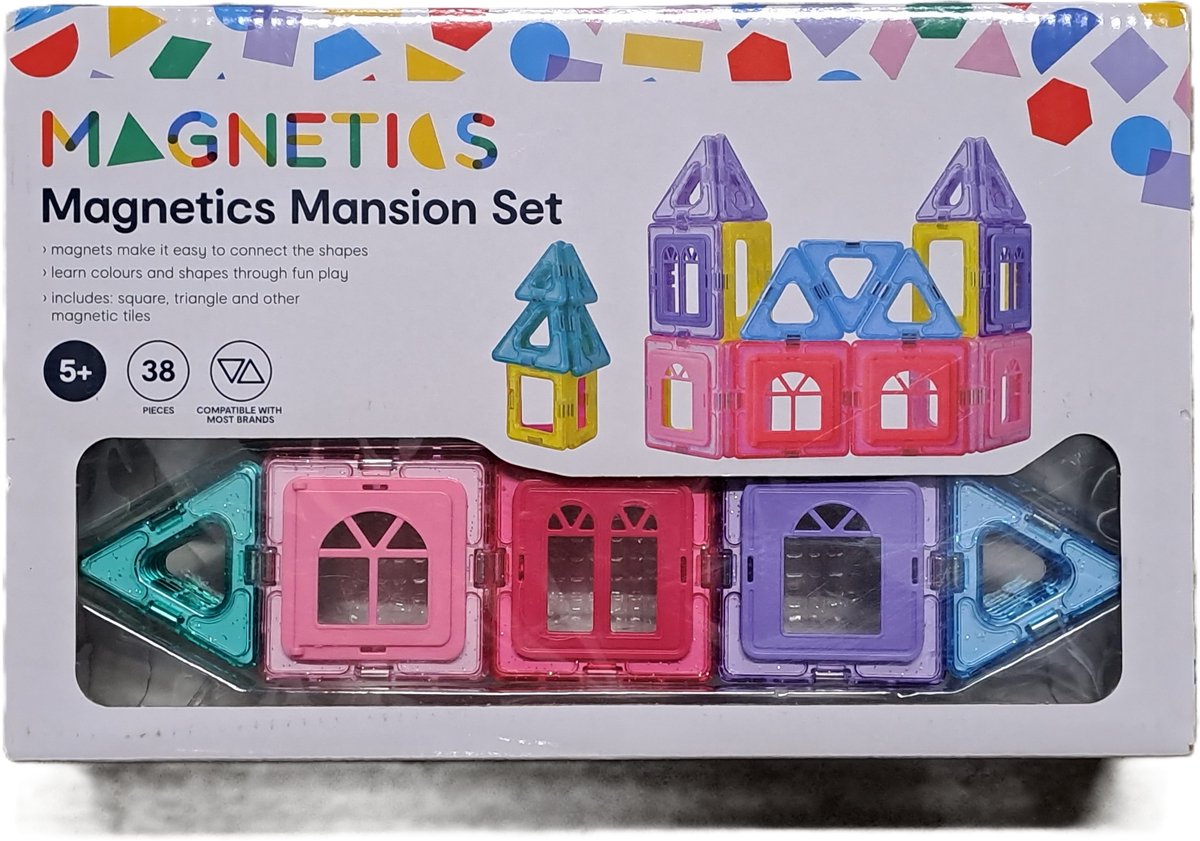 Magnetics Magnetic Mansion Set 38-delig