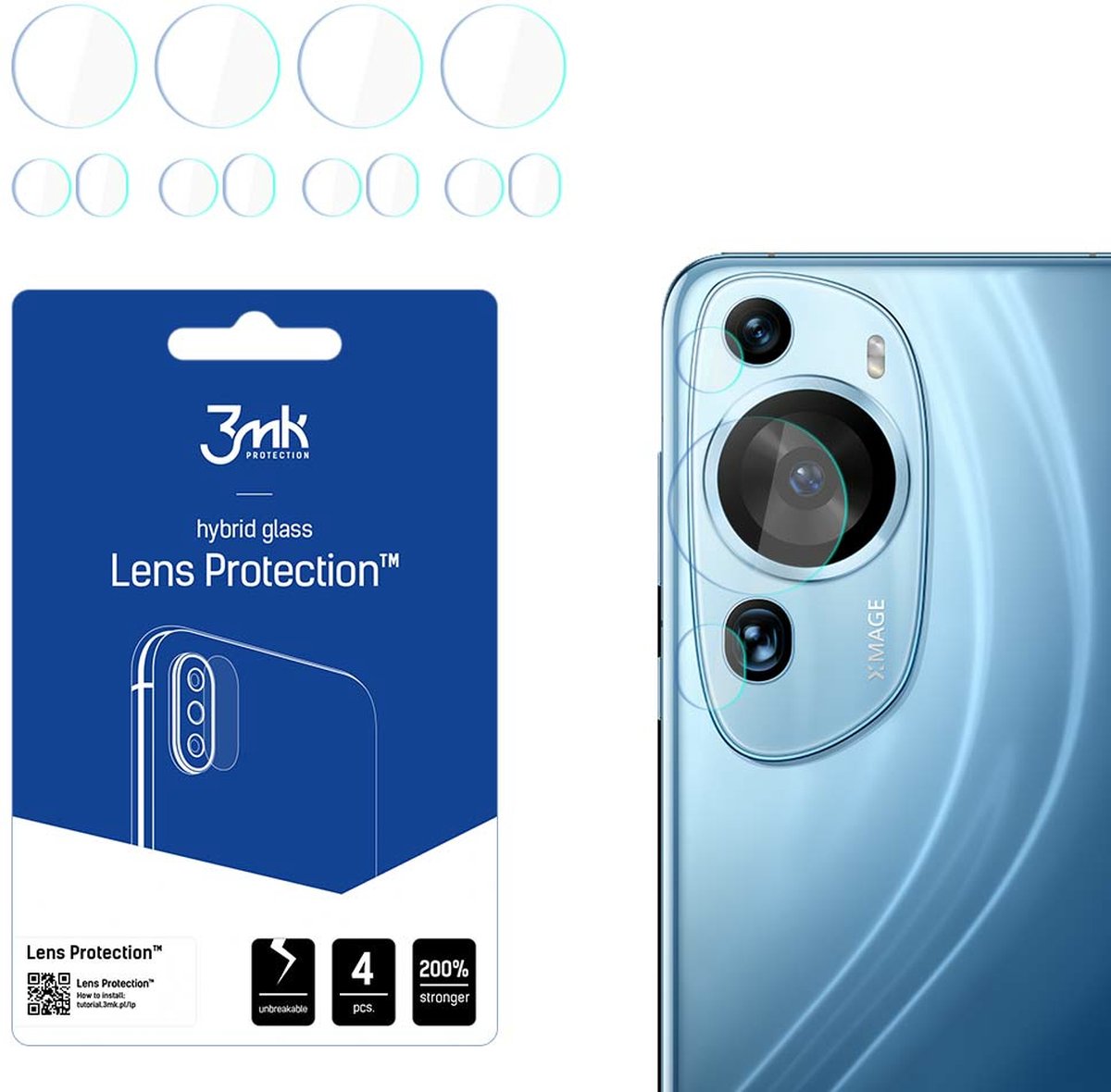 Huawei P60 Art - 3mk Lens Protection