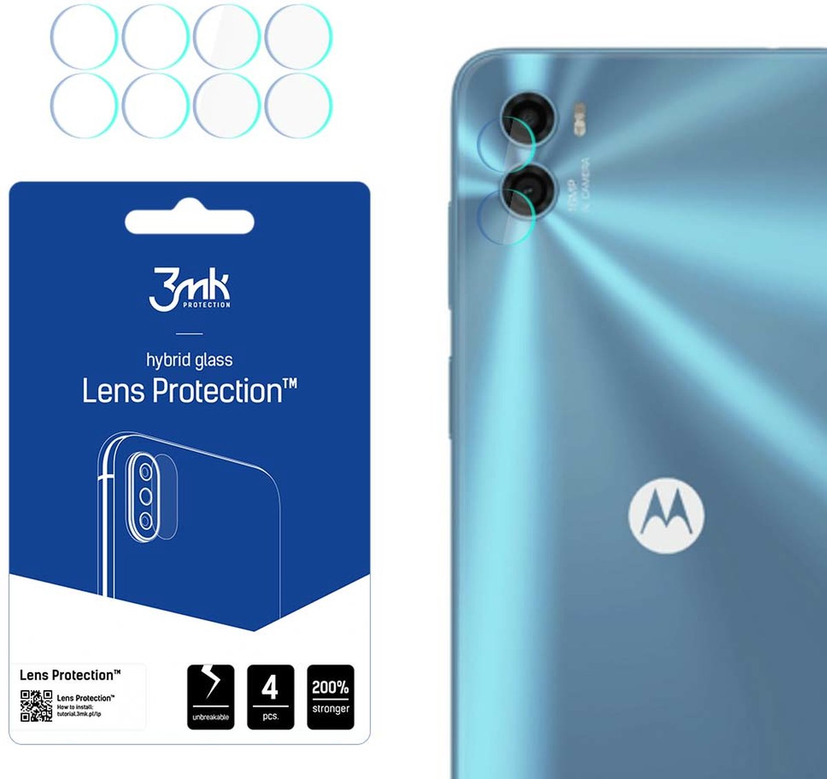 Motorola Moto E22s - 3mk Lens Protection
