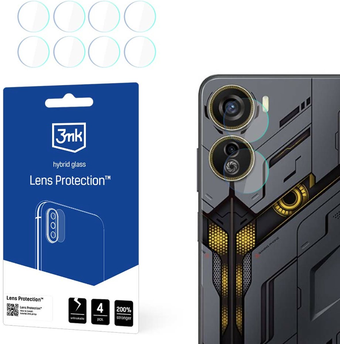 Nubia Neo 5G - 3mk Lens Protection