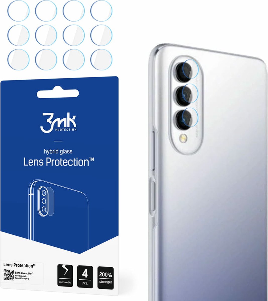Huawei Nova 8 SE Vitality Edition - 3mk Lens Protection