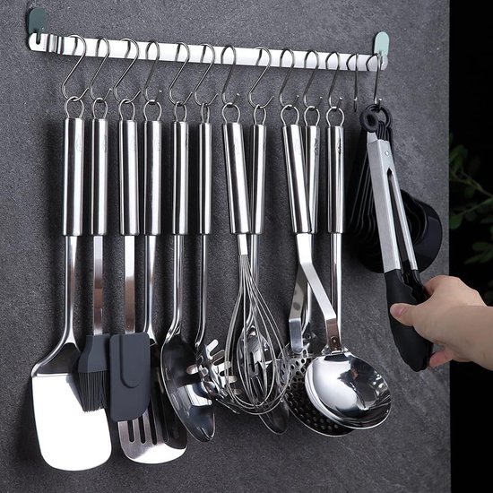 Keukenset 6-delig Royalty Line zwart | Voordelig keukenbenodigdheden online - Kookwinkel Kitchen&More