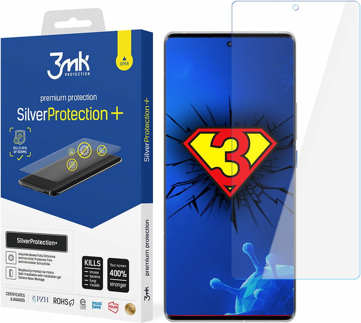 Vivo iQOO 10 Pro - 3mk SilverProtection+