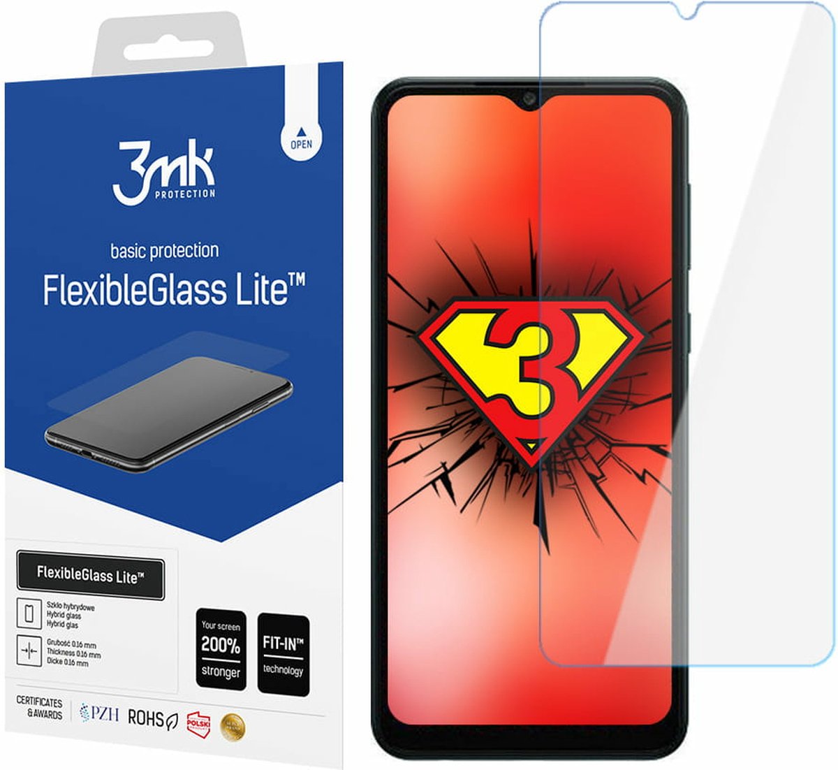 Samsung Galaxy A04 - 3mk FlexibleGlass Lite
