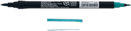 ZIG Art & Graphic Twin Tip brush marker - Turquoise Green