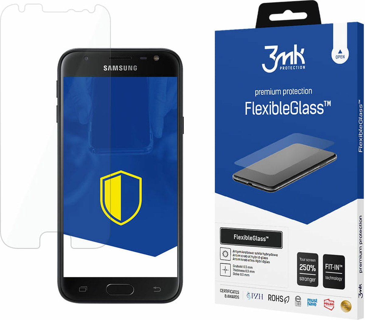 Samsung Galaxy J3 2017 - 3mk FlexibleGlass