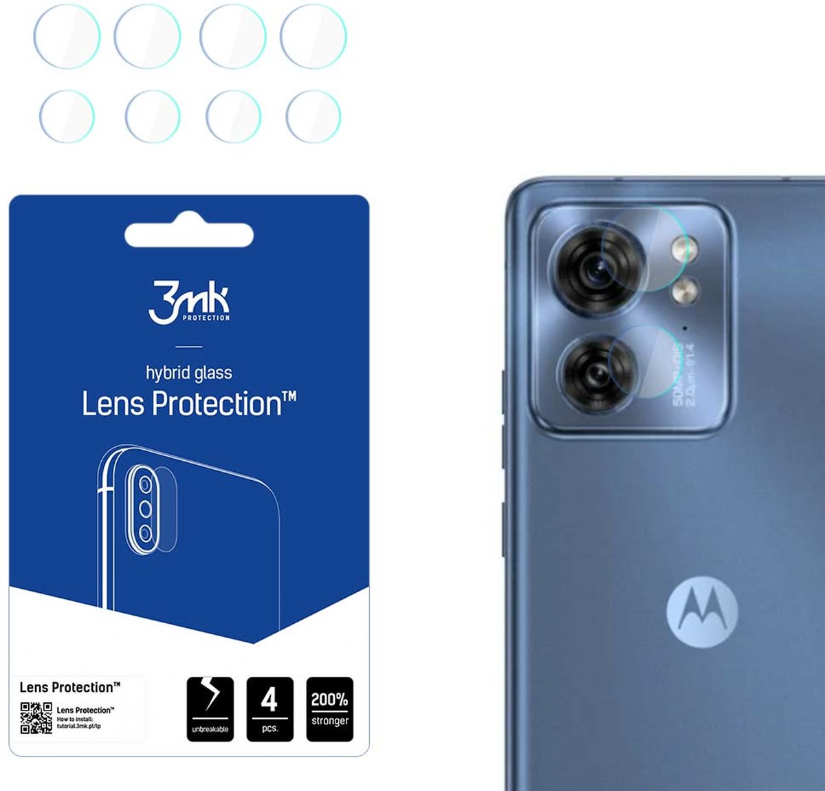 Motorola Edge 40 - 3mk Lens Protection