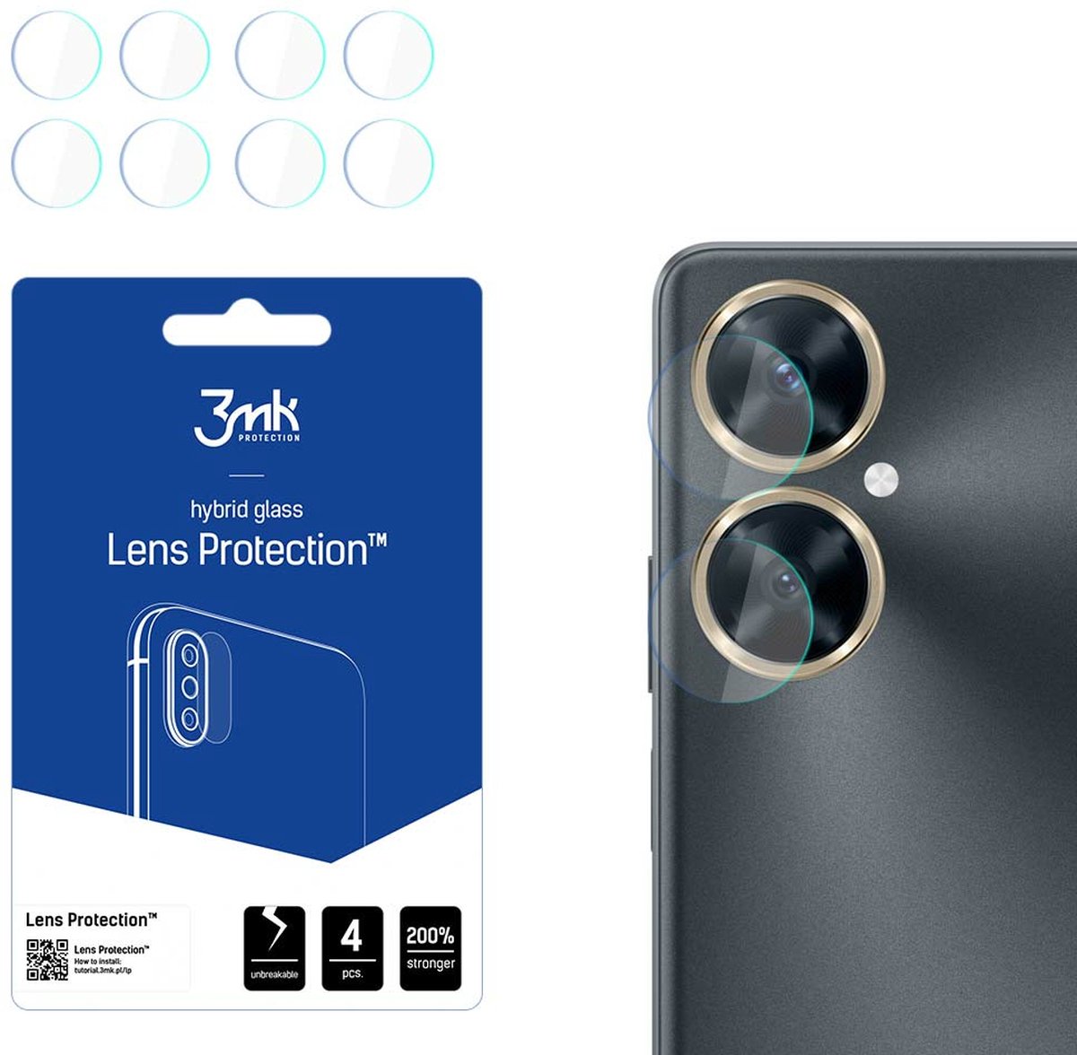 Huawei Nova 11i - 3mk Lens Protection