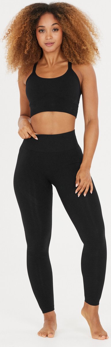 Athlecia Nagar Womens Seamless Tights Black van Athlecia — afbeelding 5