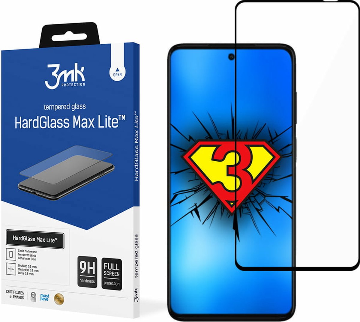 Motorola Moto G62 5G - 3mk HardGlass Max Lite