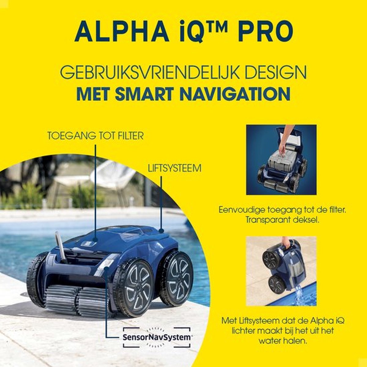Zodiac Alpha RA 6800 iQ zwembadrobot