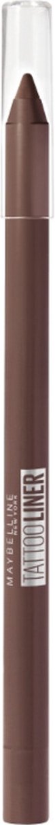 3x Maybelline Tattoo Liner Gel Waterproof Oogpotlood 911 Smooth Walnut 1,3 gr