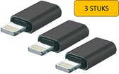 Staza - Adaptateur Lightning vers USB-C - Design en aluminium - Transfert de données - Convient pour Apple iPhone