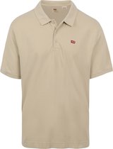 Levi's - Pique Polo Big & Tall Beige - Regular-fit - Heren Poloshirt Maat 3XL