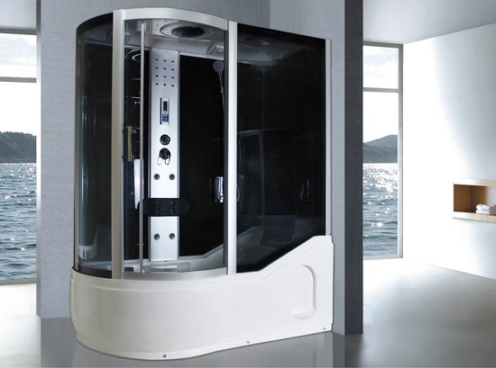 Sanifun whirlpool stoomcabine Marino 1500 x 900