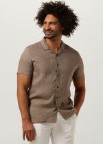 Dstrezzed Ds_colter Resort Shirt Heren - Vrijetijds blouse - Beige - Maat XL