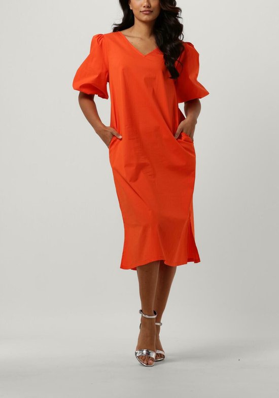 Ydence Dress Juul Robes Femme - Robe - Rok - Robe - Oranje - Taille XS