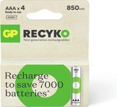 GP Recyko Gp Oplaadbaar Batterij Aaa A4 850mah