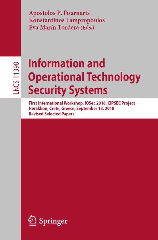 Lecture Notes in Computer Science11398- Information and Oper ... - cover